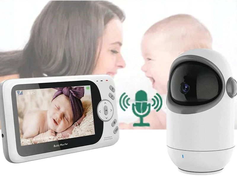 Monitor de bebé con vídeo inalámbrico