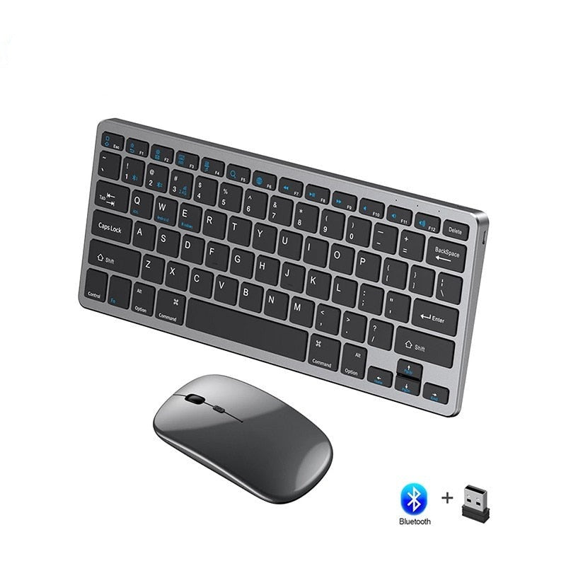 Mini teclado y ratón Bluetooth